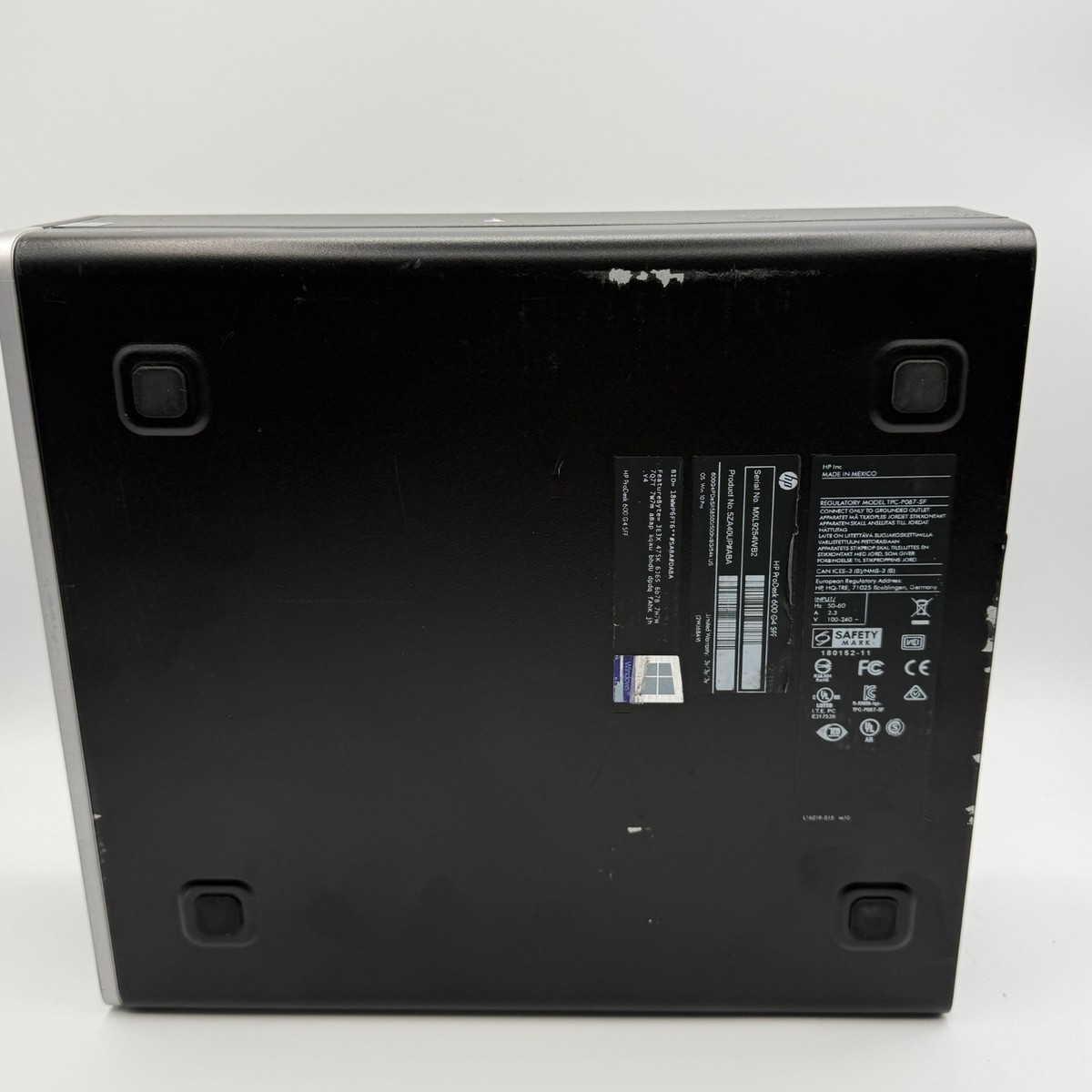 A*S様 HP ProDesk 600 G4 SFF / Core i5-850 Amazon.com: HP ProDesk 600 G4 SFF Desktop Computer, Intel Hexa