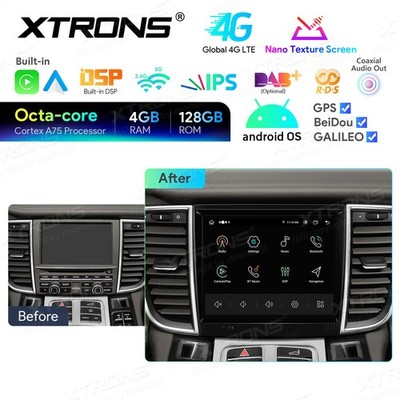 XTRONS Android 14 For Porsche Panamera PCM 3.1 970 Head Unit CarPlay 4G LTE 128G