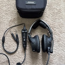 Bose A20 ANR Aviation Headset Dual GA Plug With Bluetooth