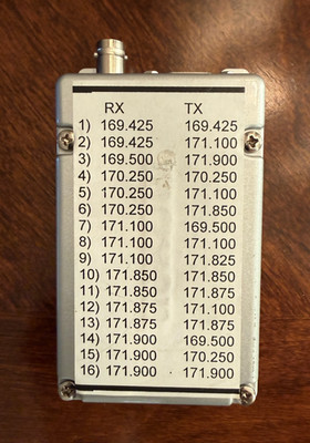 Maxon SD-125V2 Data Telemetry Radio VHF 148-174MHz W/DB-9 Pin Male (Group A)