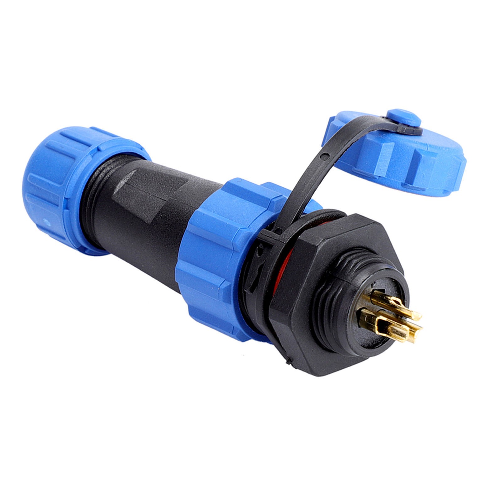 IP67 SP13 3Pin Plastic Plug Socket Connector 3Pin♡