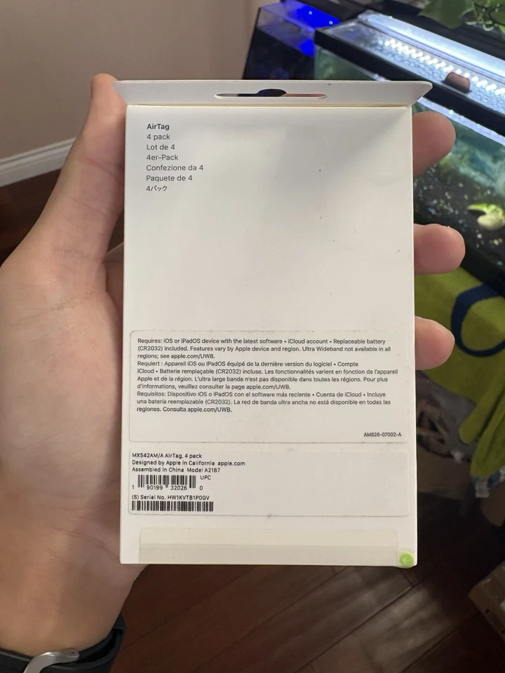 Apple AirTag Paquete de 4 iPhone Apple Airtag SELLADO DE FÁBRICA Foto 2 de 4