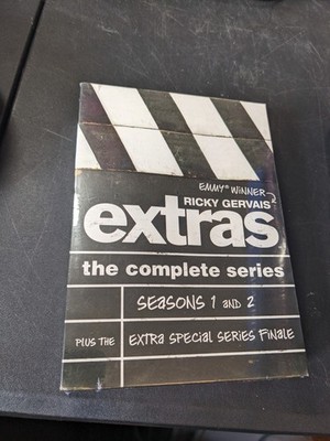 NWT Ricky Gervais Extras The Complete DVD Series Season 1 & 2 Set Finale Special