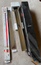 ACO 36" 800 Mm QuARTz Showerdrains (ACO 93873 & 37338 Channel Flange/Grate Tile)