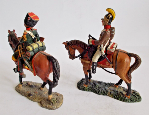 DEL PRADO CAVALRY FOUR MOUNTED SOLDIERS CHEVAULEGER, CHASSEURS, HORSE ARTILLERY - Picture 11 of 20