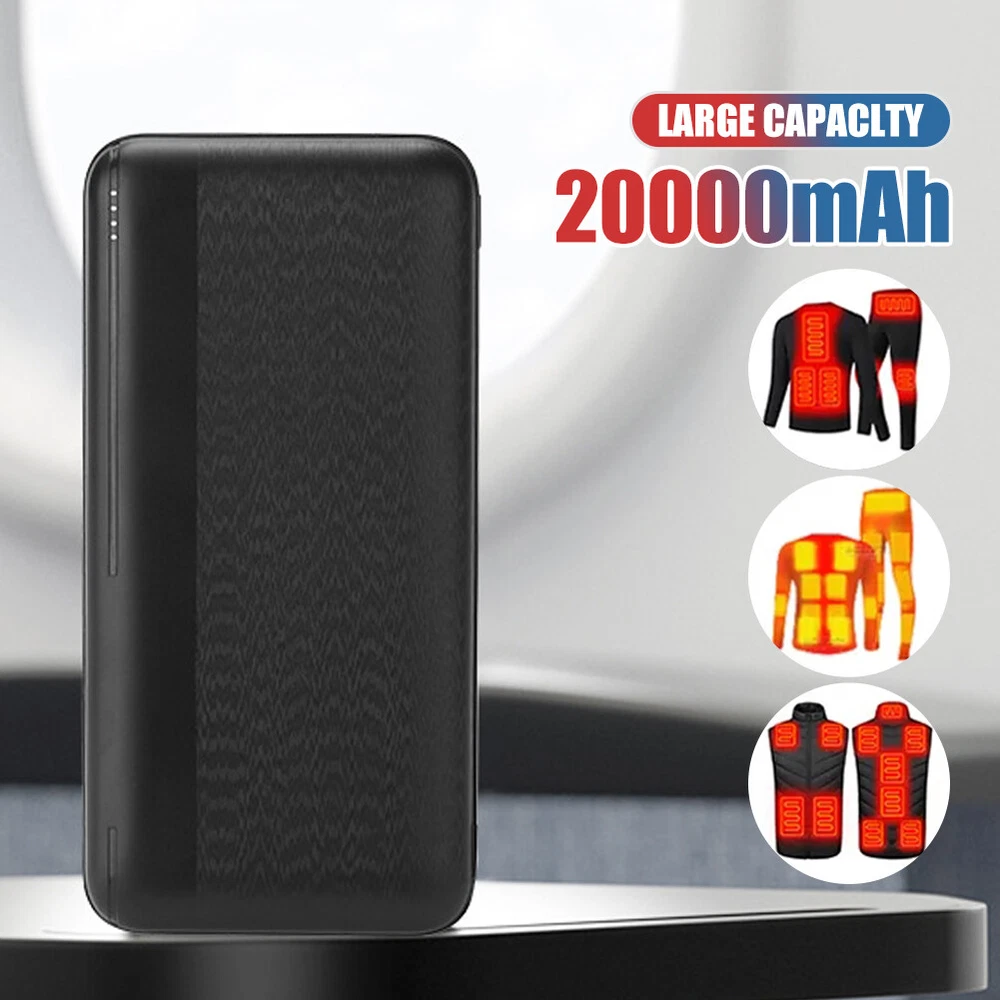20000mAh Fast Charging Power Bank Portable External Battery Pack 5V 2A  