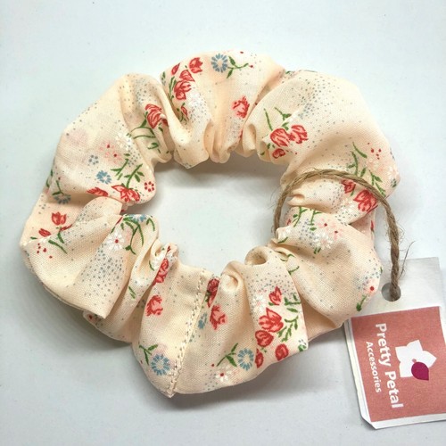 Leopard Orange Brown Blue Green Polkadot Floral Hair Tie Elastic Band Scrunchies - Picture 52 of 55