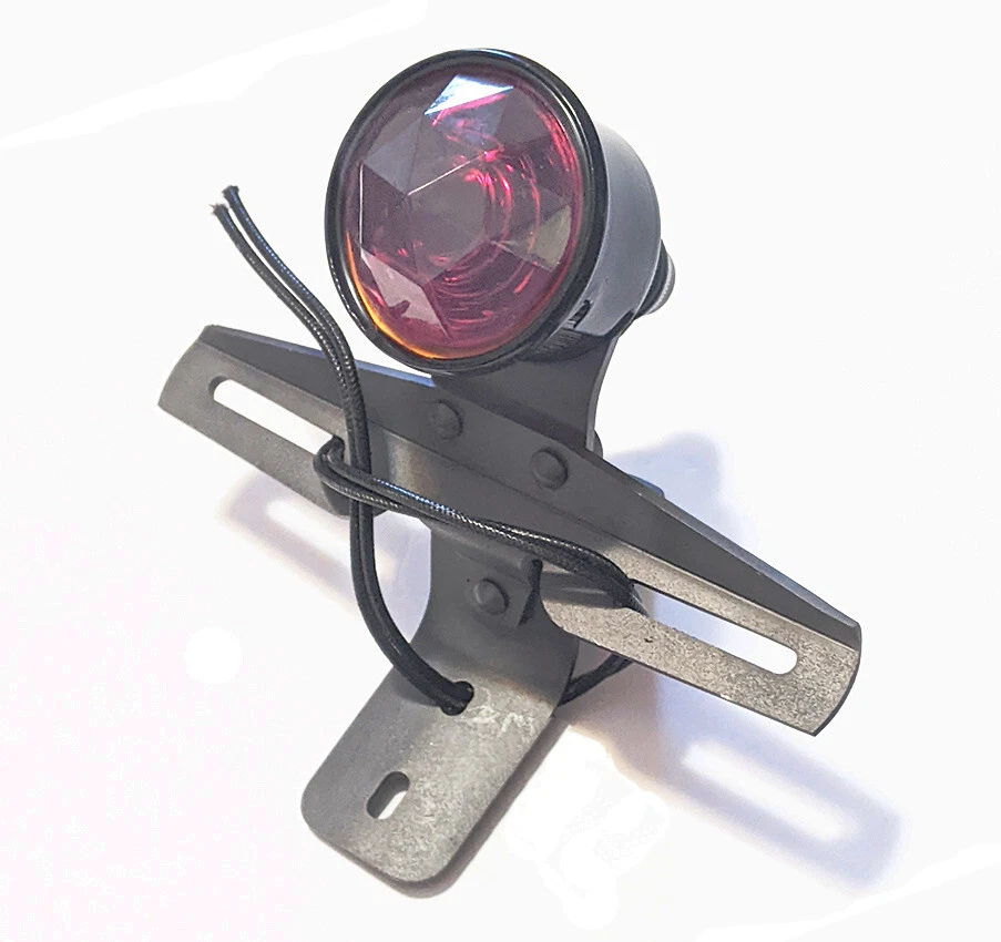 Harley LUZ TRASERA para 1915-1933 con lente de colmena de abejas con joyas JD VL Foto 3 de 4