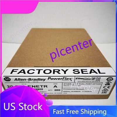 New Factory Sealed AB 20-750-ENETR SER A PowerFlex 750 2-P ENet/IP Module