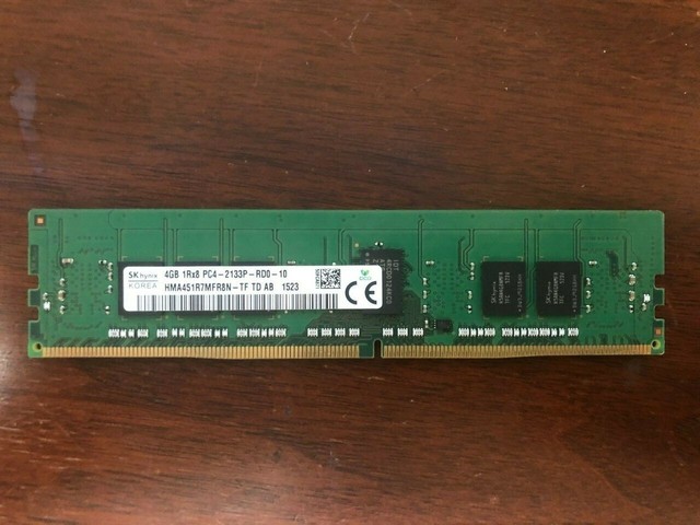 Sk Hynix Hma451r7mfr8n Tf 4gb Pc4 2133p Ddr4 Server Memory Ecc Ram For Sale Online Ebay