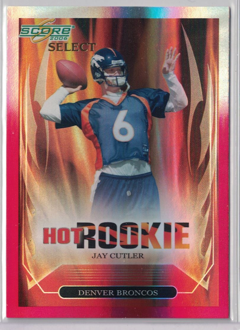 Jay Cutler Score Select Hot Rookies #3 Base