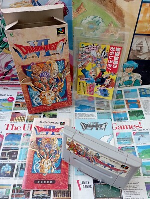 SUPER FAMICOM SFC: Dragon Quest VI [TOP ENIX & 1ERE EDITION] Jap EUR 24,90 - FR