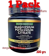 Citrato de Magnesio Potasio en Polvo 300 grs Magnesium Potassium Citrate Powder