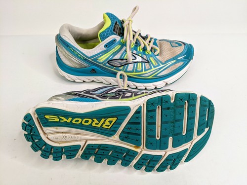 Brooks Transcend Womens US 7.5 EUR 38.5 Blue Running Shoes | eBay