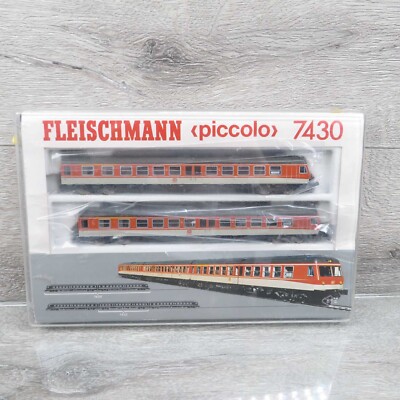FLEISCHMANN 7430 - N - DB - 2-tlg Set Piccolo 614 044-6 - Analog - OVP - #R4116