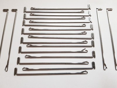 PASSAP KNITTING MACHINE DUOMATIC 80 DM80 E6000 SET OF 5MM LATCH NEEDLES X 20