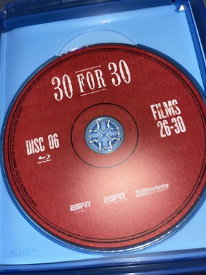 ESPN Films 30 for 30 Collector's Set Films 01-30 Blu-Ray 6 Disc