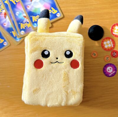 Pokemon Card Game Plush Deck Case Pikachu Scarlet & Violet Pokemon Card Game Plush Deck Case Pikachu Scarlet & Violet