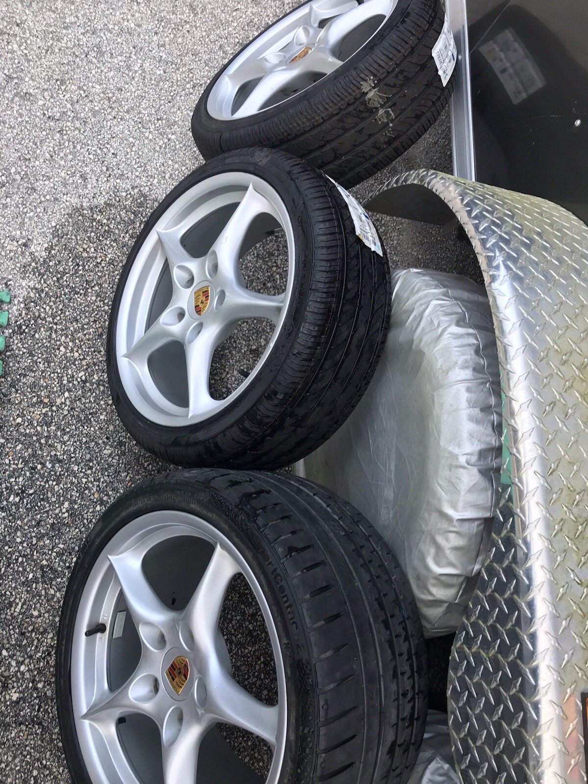 2005-2012 Porsche Carrera gt 5 spoke sport 19 inch front rim