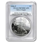 2000 P American Proof Silver Eagle one Dollar Coin PCGS PR70 DCAM