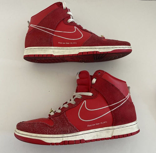 Nike Dunk High SE First Use Pack-University Red Men's Size 11 (DH0960-600) - 第 1/12 張圖片
