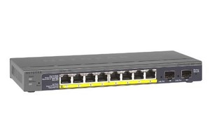Netgear-Prosafe-8-port-Gigabit-Poe-Smart-Switch-With-2-Gigabit-Fiber-Sfp-8