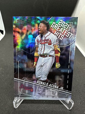 2022 Topps Baseball - 2021's Greatest Hits #21GH-11 Ronald Acuna Jr Braves