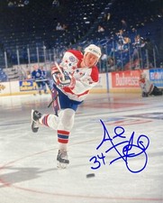 AL IAFRATE (6) Washington Capitals Autographed 8x10 Photo