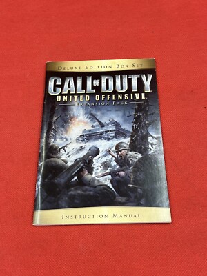 Call of Duty United Offensive Expansion Pack  Instruction Manual