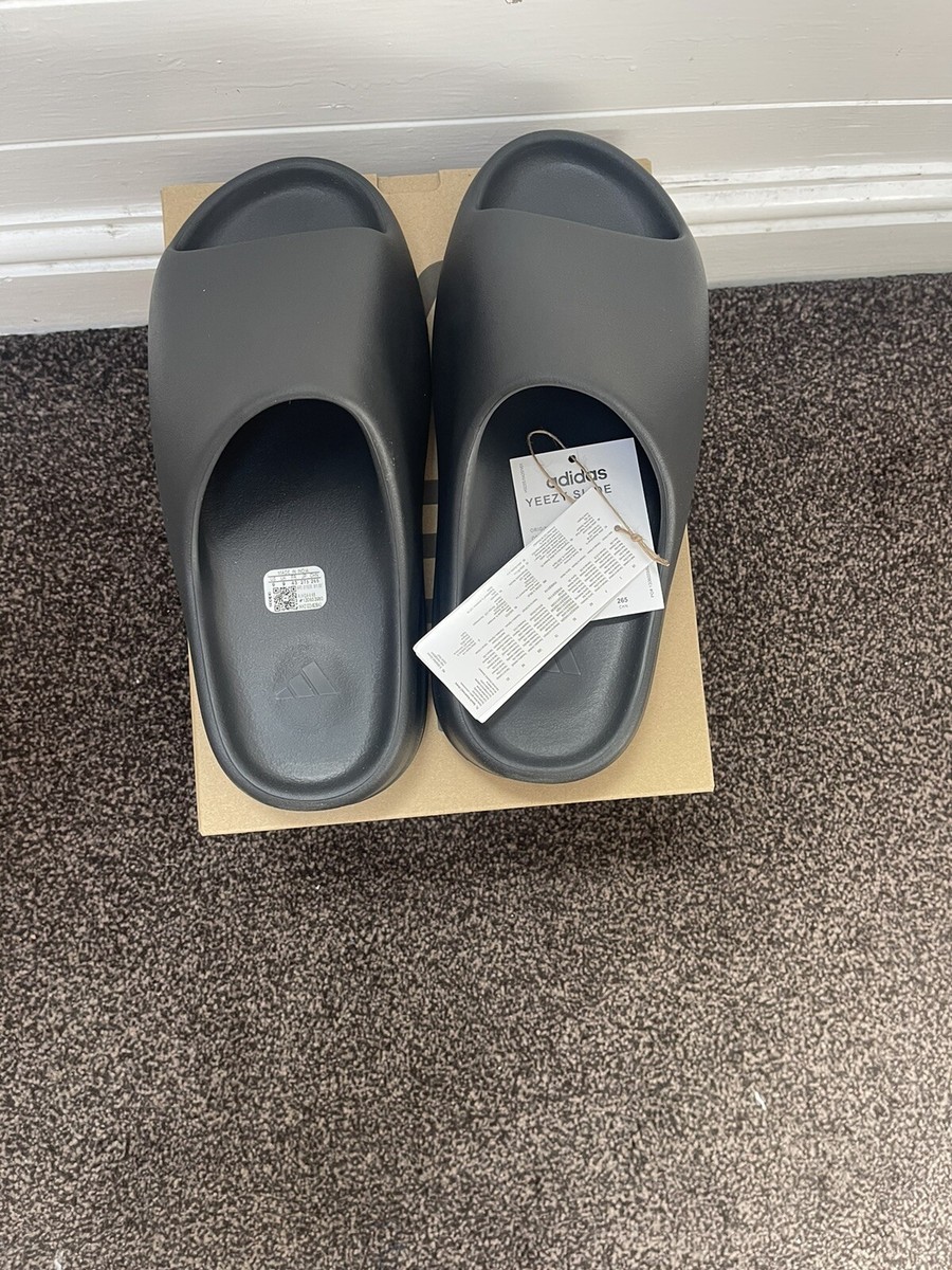 Adidas Yeezy Slide ONYX Black- UK SIZE 9 | eBay UK