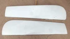 1957 1958 Mercury Rear Fender Shields Cruiser Skirts Foxcraft Pair 60x14 1957 1958 Mercury Rear Fender Shields Cruiser Skirts Foxcraft Pair 60x14