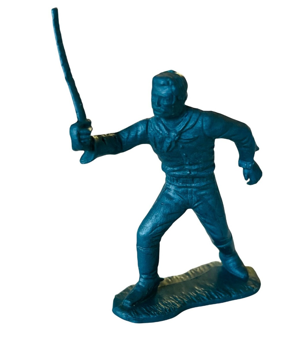 MPC cowboy western toy soldier army men vtg 1960s Marx sabre sword