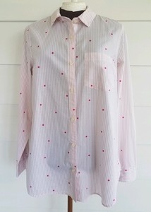 old navy polka dot shirt