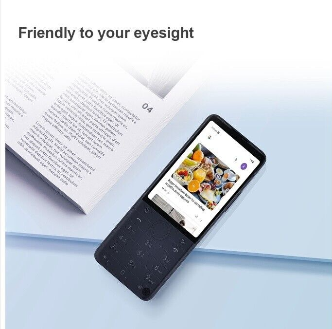 Qin F22 Pro GOOGLE PLAY Feature Phone 4GB Ram 64GB Storage /WHITE