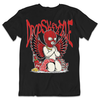 Pray For Me Graphic Tee - Shirt to Match University Red Sneakers
