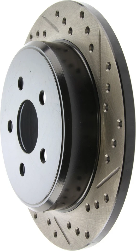 StopTech Sport Drilled & Slotted Rear Brake Rotor for 03-10 Chrysler PT Cruiser - Изображение 4 из 4