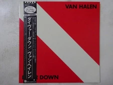 Van Halen Diver Down Warner Bros. Records P-11189 Japan  VINYL LP OBI
