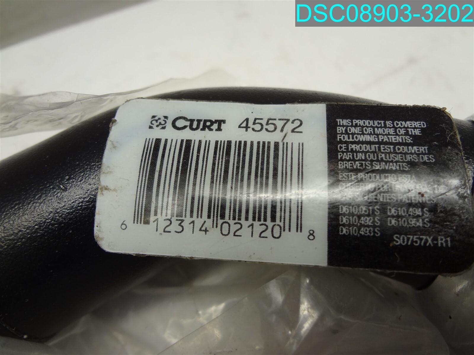 Curt Manufacturing 2 In. Diameter Euro Ball Mount 45572 612314021208