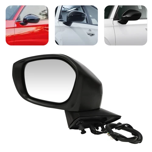 Left Driver For 2022 2023 Honda Civic Rear View Mirror w/Blind Spot Turn Signal 