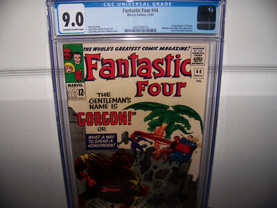 Fantastic Four #44 1965 CGC 9.0