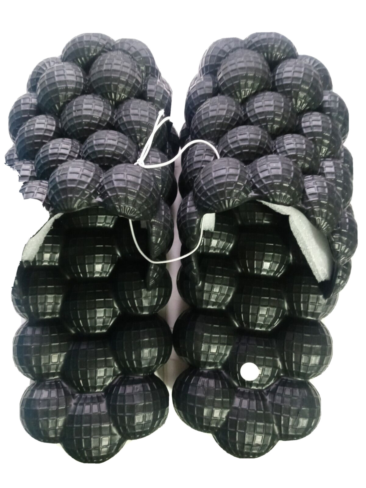 Bubble Top Men’s Flip Flops, Slippers Size 10 Color Black