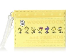 Peanuts Snoopy flat pass case card pocket case wallet Woodstock