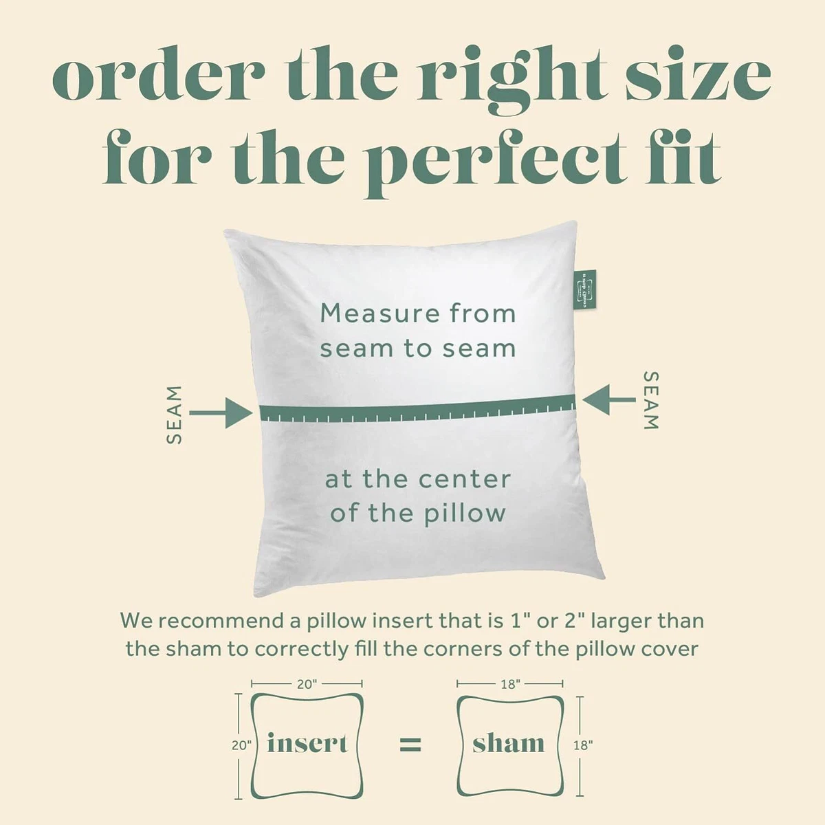20 x 36 pillow insert outlet