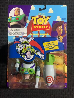 その他 Toy Story - Boxer Buzz Lightyear 1995 TOY STORY Boxer Buzz Lightyear Action Figure MOC C-7.5
