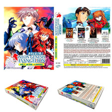 DVD Anime Neon Genesis Evangelion Complete TV Series 1-26  6 Movie English Dub