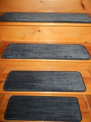 13 STEP 9'' x 30'' + 1 Landing 28'' x 30'' Stair Treads Staircase Rug  PE 99