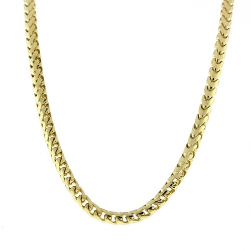 Estate 10K Yellow Gold Foxtail Link 