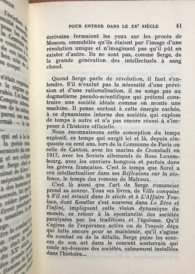 Pour entrer dans le XXème siècle - Jean Duvignaud - 1960 ENVOI AUTEUR - Photo 3/4