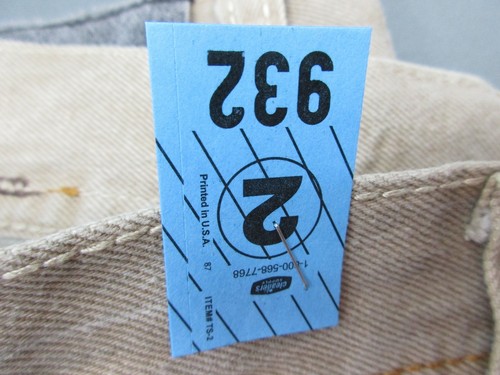 Men Denim Size 36x34 Mens Brown 100% Cotton Havana Straight Jeans Pants 932 - Picture 12 of 12