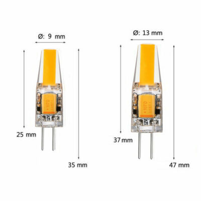 G4 3W 6W 12V Led Bulb G9 8W 220V SMD Lamp white Replace Halogen cob X5 X10